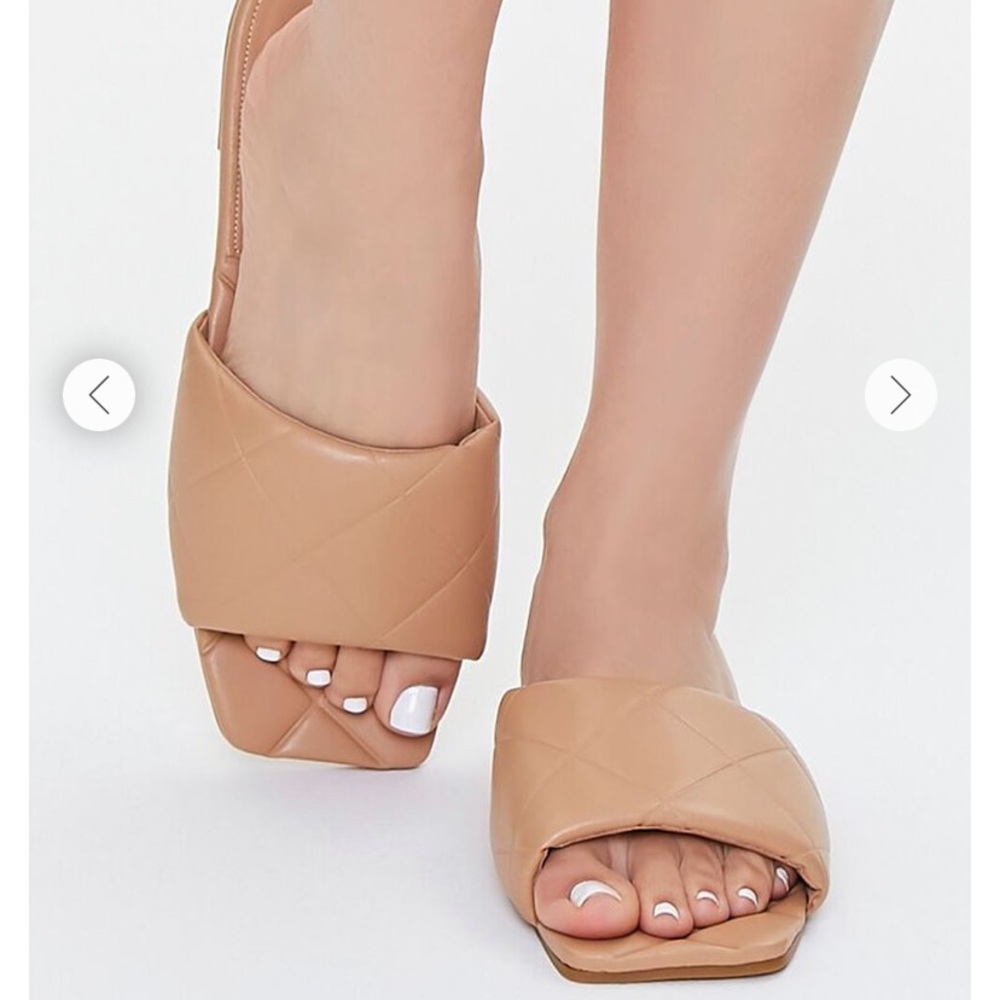 F21 Faux Leather Sandals